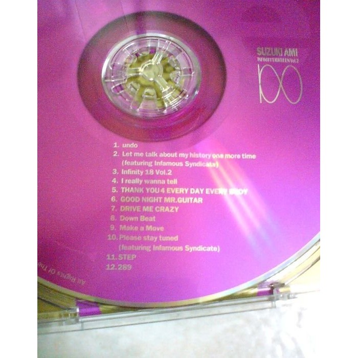 鈴木亞美(Ami Suzuki)-無限18歲第2集(Infinity eighteen Vol.2) 專輯CD | 蝦皮購物