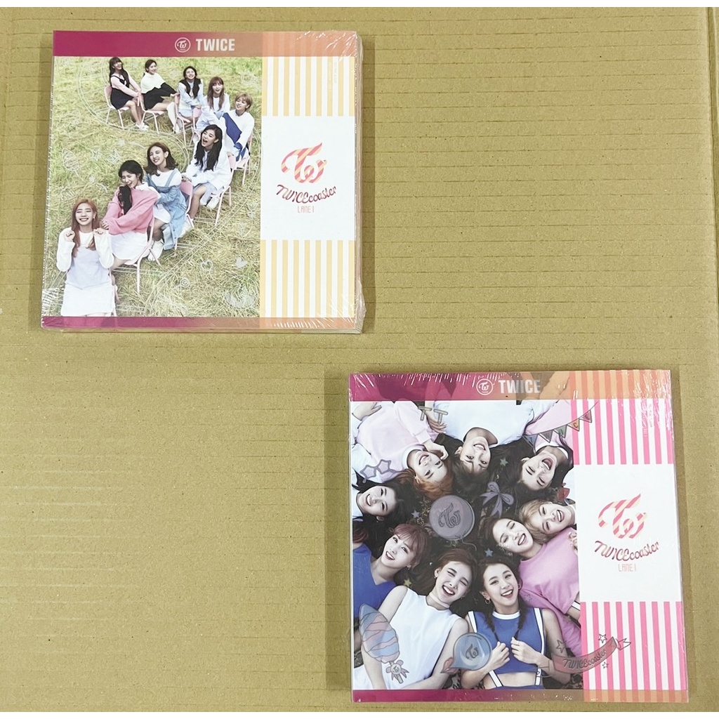 未拆封專輯 韓國twice Twicecoaster Lane 1 迷你三輯 黃版 粉版單賣區 蝦皮購物