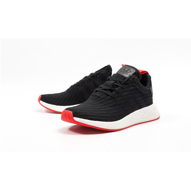 【AST】 ADIDAS 男女 NMD_R2 Primeknit 【BA7252】黑紅