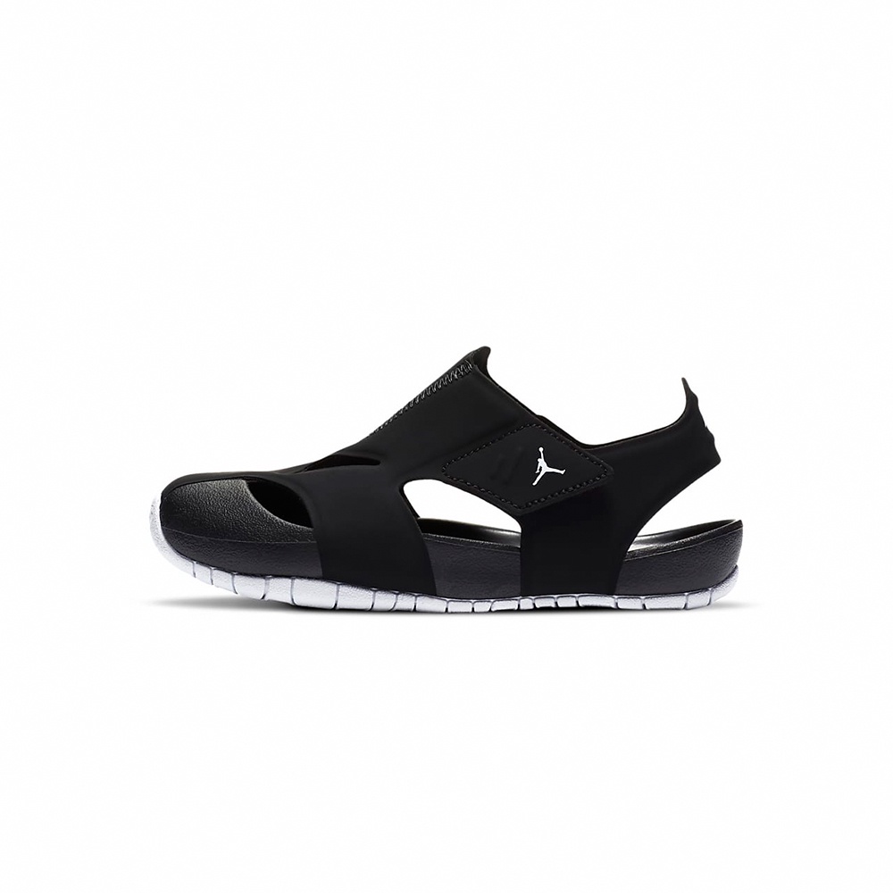 Nike Jordan Flare (PS) 中童 黑白 喬丹 魔鬼氈 涼拖鞋 CI7849-001