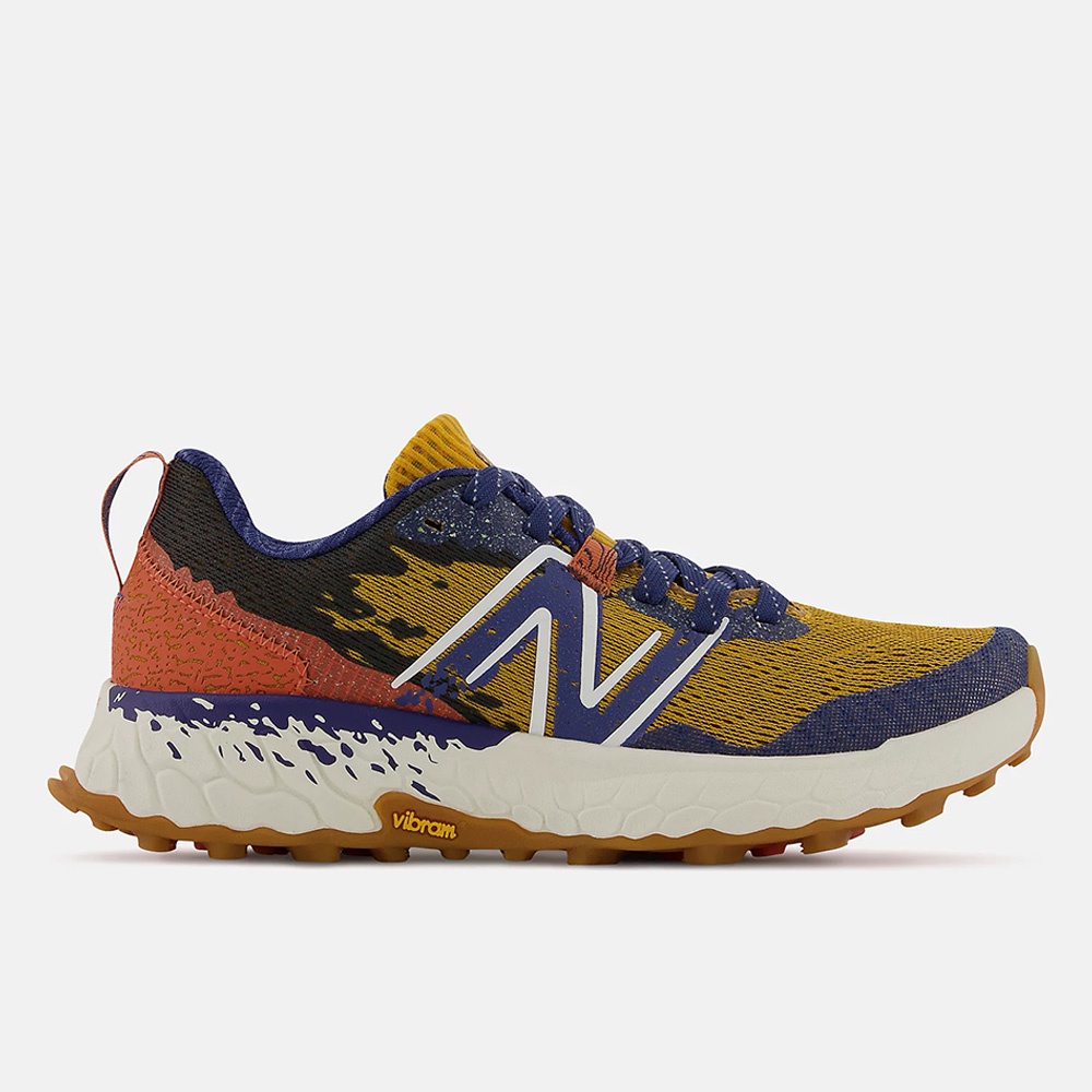 New Balance Hierrov7 D 女鞋 慢跑 登山 越野 緩震 透氣 卡其藍【運動世界】WTHIERG7