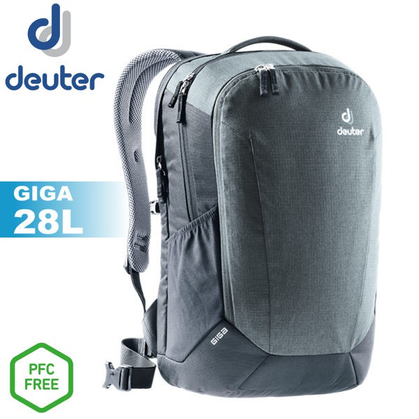 【Deuter 德國 GIGA 旅遊背包 28L《灰/黑》】3821020/雙肩後背包/自助旅行/健行/登山/悠遊山水