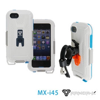 M麥迪聯合 ARMOR-X MX-i45 全防水手機殼 for iPhone 4/4S/5/5S/5C -附腳踏車架