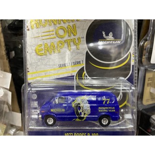 《模王》 1/64 美國綠光 模型合金車 1977 道奇 B-100