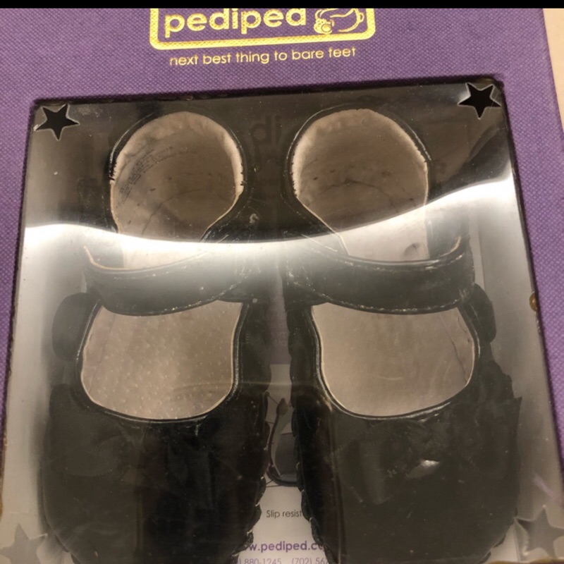 二手 品牌Pediped真皮寶寶鞋, 6-12M,10-10.5cm