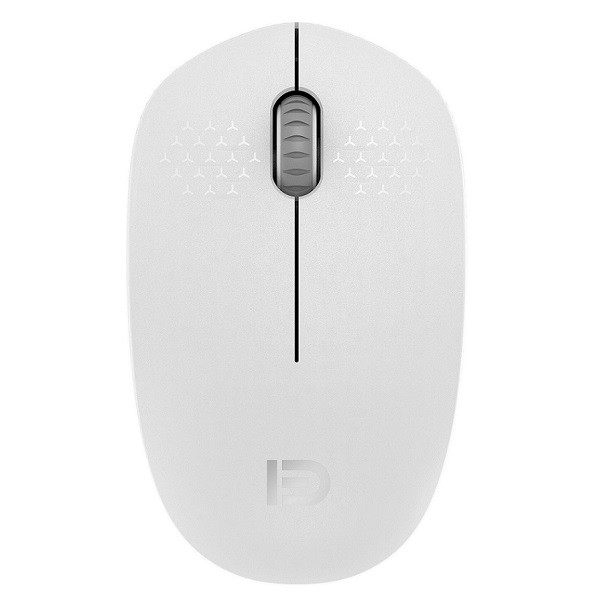 富德FD 無光時尚省電無線滑鼠 i210 ( 白色 )(附贈電池)