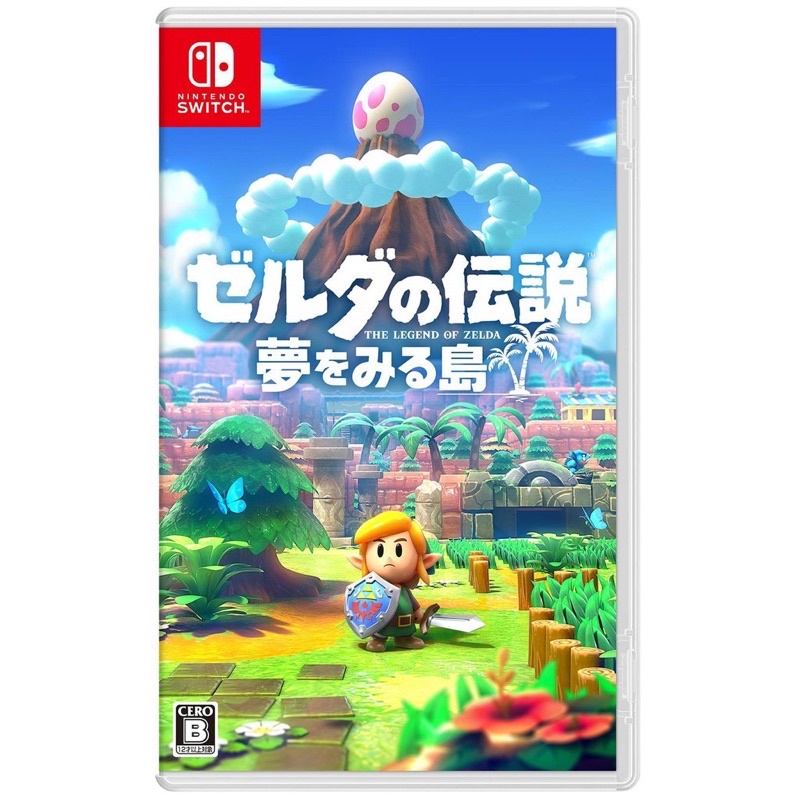 NS二手遊戲片Nintendo Switch 薩爾達傳說 織夢島 中文版