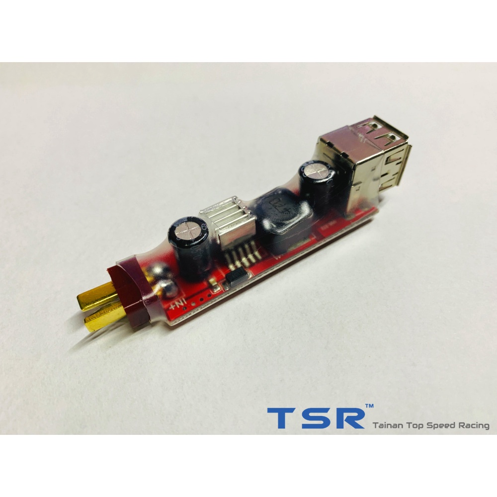 *TSR*極速模型 鋰電池放電 手機USB雙孔充電 T插/xt60 遙控車電池2s/3s/7.4v 電壓表版 放電3A