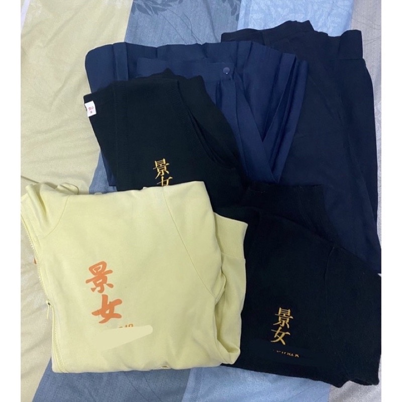 二手臺北市立景美女中夏季背心冬季毛衣運動服外套制服裙制服褲