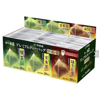 伊藤園 三角茶包 玄米茶/綠茶/焙茶 日式茶包