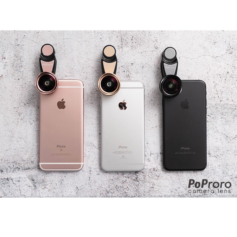 poproro 4k單眼級手機鏡頭 無暗角變形模糊 CP值最高廣角