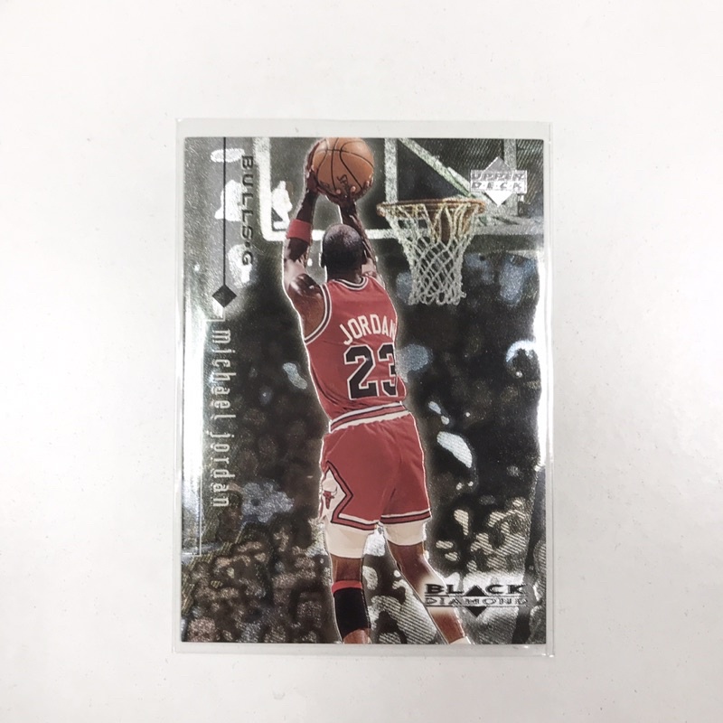 1999 UPPER DECK 黑鑽 MICHAEL JORDAN #7 喬丹 球員卡 籃球卡 收藏卡