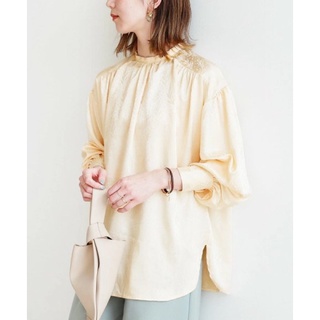 日本品牌 reca 全新正品現貨 漢服花紋兩穿式緞面襯衫