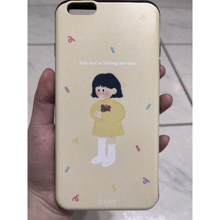 iphone6s plus韓國Deeping case手機殼( 二手有損傷）