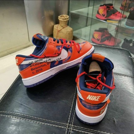 Off-white x Futura x Nike Dunk Low橘色DD0856-801 #8