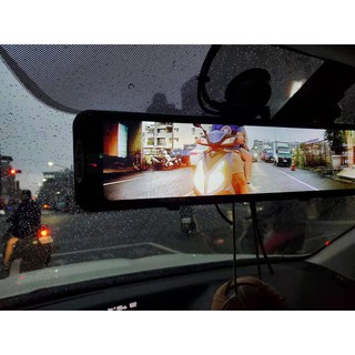 AutoXBot 12吋超高清電子後視鏡 真正4K錄影 前後sony星光鏡頭 超強夜視 送GPS測速 行車記錄器