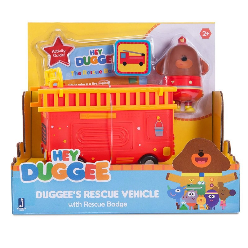 (阿谷小舖) 現貨 HEY DUGGEE Rescue Vehicle 阿奇幼幼園 消防車 台灣代理公司貨