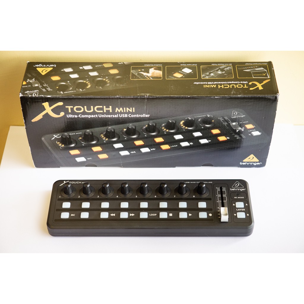 Behringer X-TOUCH MINI 控制器 / USB DAW控制台 / 修圖DJ Ultra-Comp