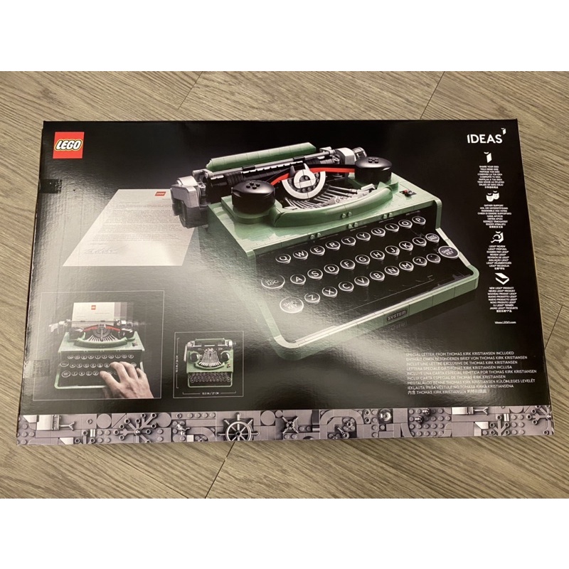 含運！！現貨 秒發貨 Lego樂高打字機 21327