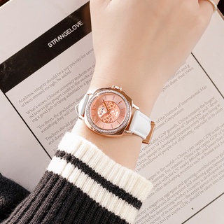 2022香港GUOU防水石英女士手錶 簡約時尚皮帶女士腕錶