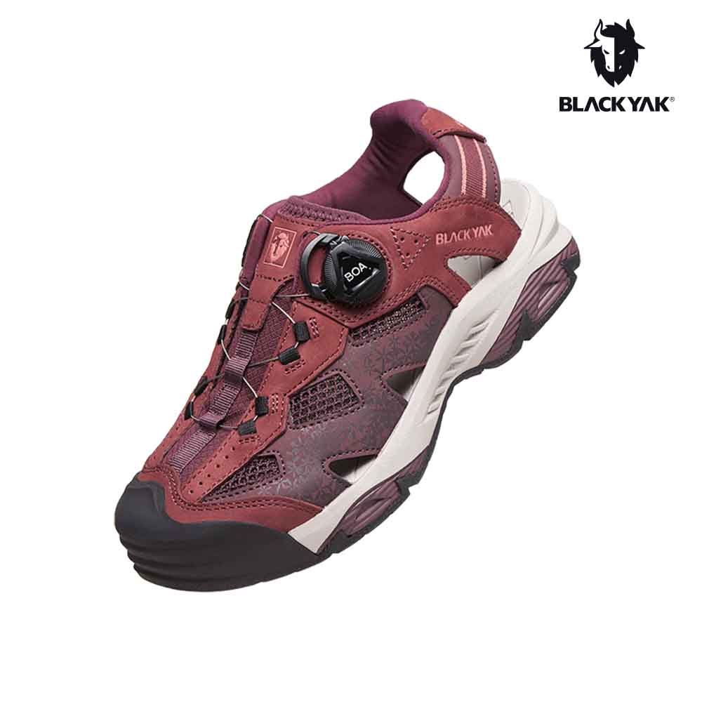 【BLACKYAK】女 TREKKER護趾涼鞋 (紅色)-四季|涼鞋 健行鞋 護趾鞋 運動鞋|BYAB1WFB0405