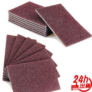 金鋼砂 菜瓜布 除銹鍋具刷 去汙 海綿刷 去銹清潔刷 刷子 百潔布 鐵刷 廚房清潔抹布 菜瓜布 人魚朵朵 臺灣出貨 現貨
