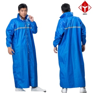 DongShen 東伸 2-2 尊爵型 藍色 尼龍全開雨衣 一件式雨衣 尼龍雨衣 連身雨衣 雙袖口 輕量 防風雨