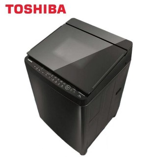 周末限時優惠！Toshiba東芝 17KG變頻直立式洗衣機 晶鑽鍍膜 超微奈米洗淨 AW-DMUH17WAG(SS)