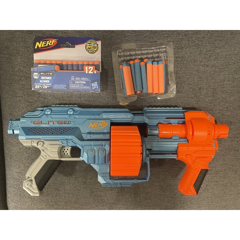 NERF Elite 2.0 二手玩具槍（送兩盒子彈）