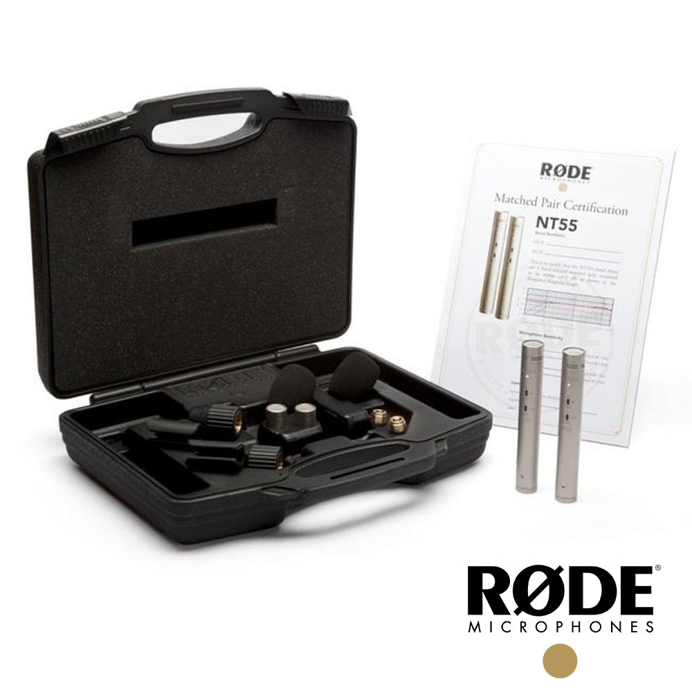 RODE NT55 Matched Pair 電容式麥克風 NT55MP 公司貨 現貨 廠商直送
