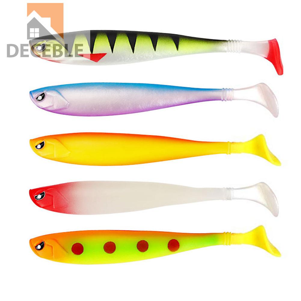 欺騙5pcs 12cm 10g 軟pvc 誘餌魚餌仿生魚游泳餌淡水海水人工 蝦皮購物
