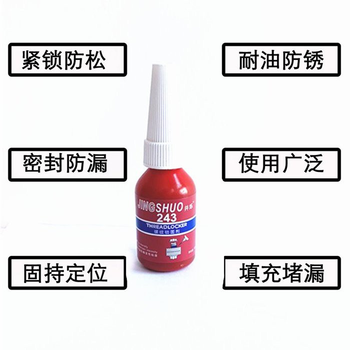 243 螺絲膠 防鬆膠 厭氧膠 藍色 中強度 10ml 模型 遙控車 遙控船 偉力 hsp 京商 田宮