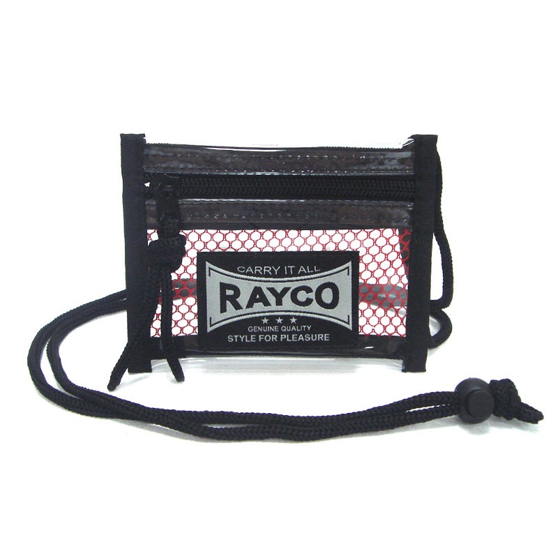 Rayco MIT 方型多功能透明袋 零錢包 頸掛包 證件套 悠遊卡套 識別證 信用卡夾
