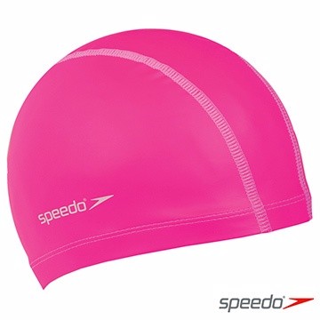 【線上體育】SPEEDO 成人 合成泳帽 Pace 粉紅及橘色，共二色