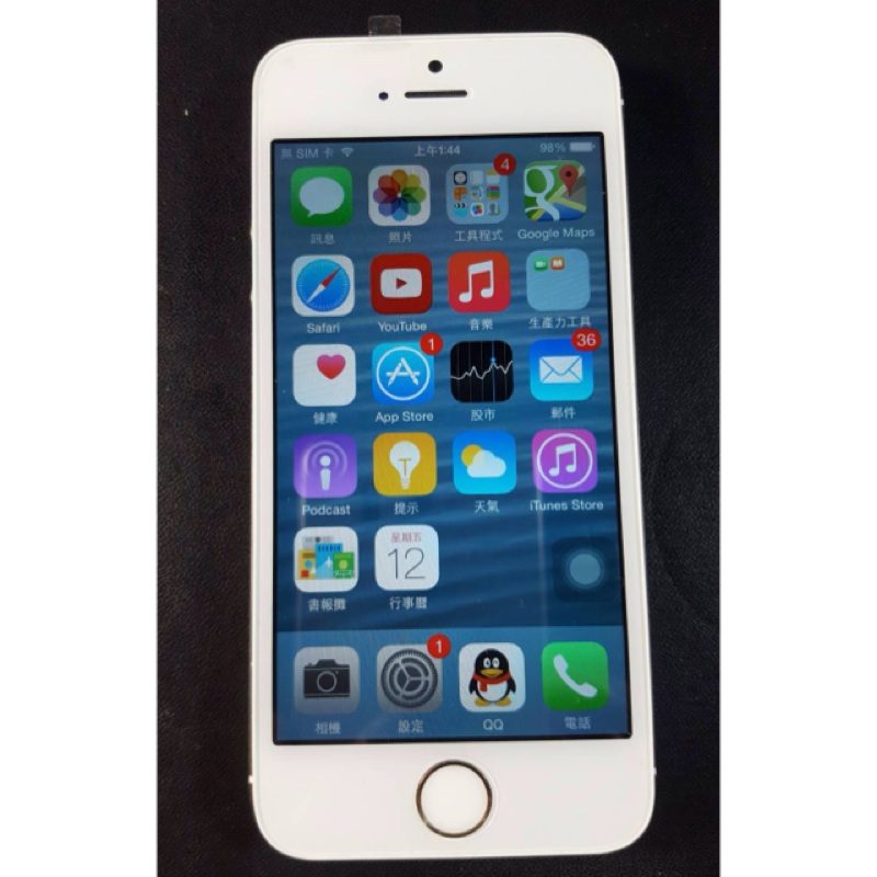 Iphone 5S 16G 白色 零件機