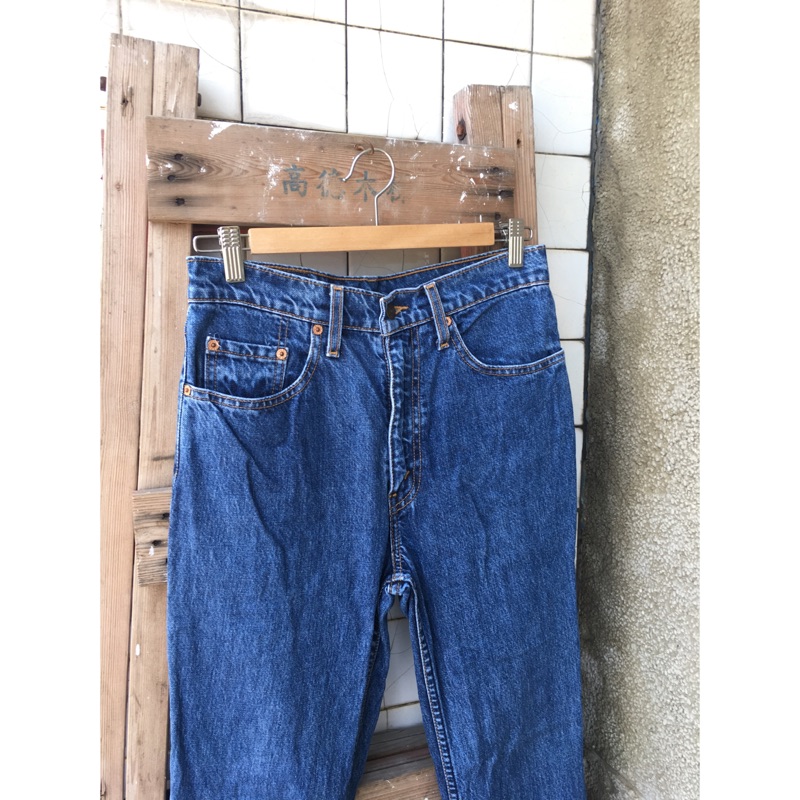 W30 窄身 503 藍色 Levi's 二手牛仔褲 1996年製 Levis 高磅數