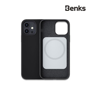 Benks MagSafe磁吸保護殼 iPhone 12 mini Pro Max 蘋果認證Magsafe 液態殼