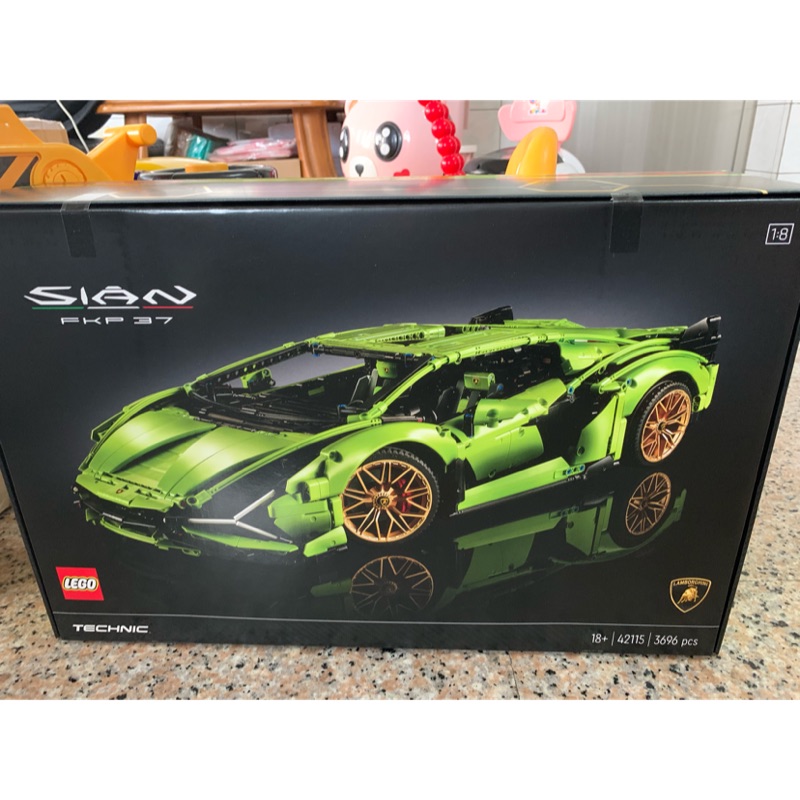 LEGO樂高 科技系列 42115 藍寶堅尼 Lamborghini Sián FKP 37