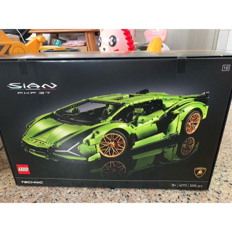Lego樂高科技系列42115 藍寶堅尼lamborghini Sian Fkp 37 蝦皮購物