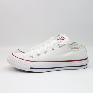 [麥修斯]Converse All Star 帆布鞋 經典款 白色 帆布 低筒 情侶款 基本款 小白鞋 M7652C