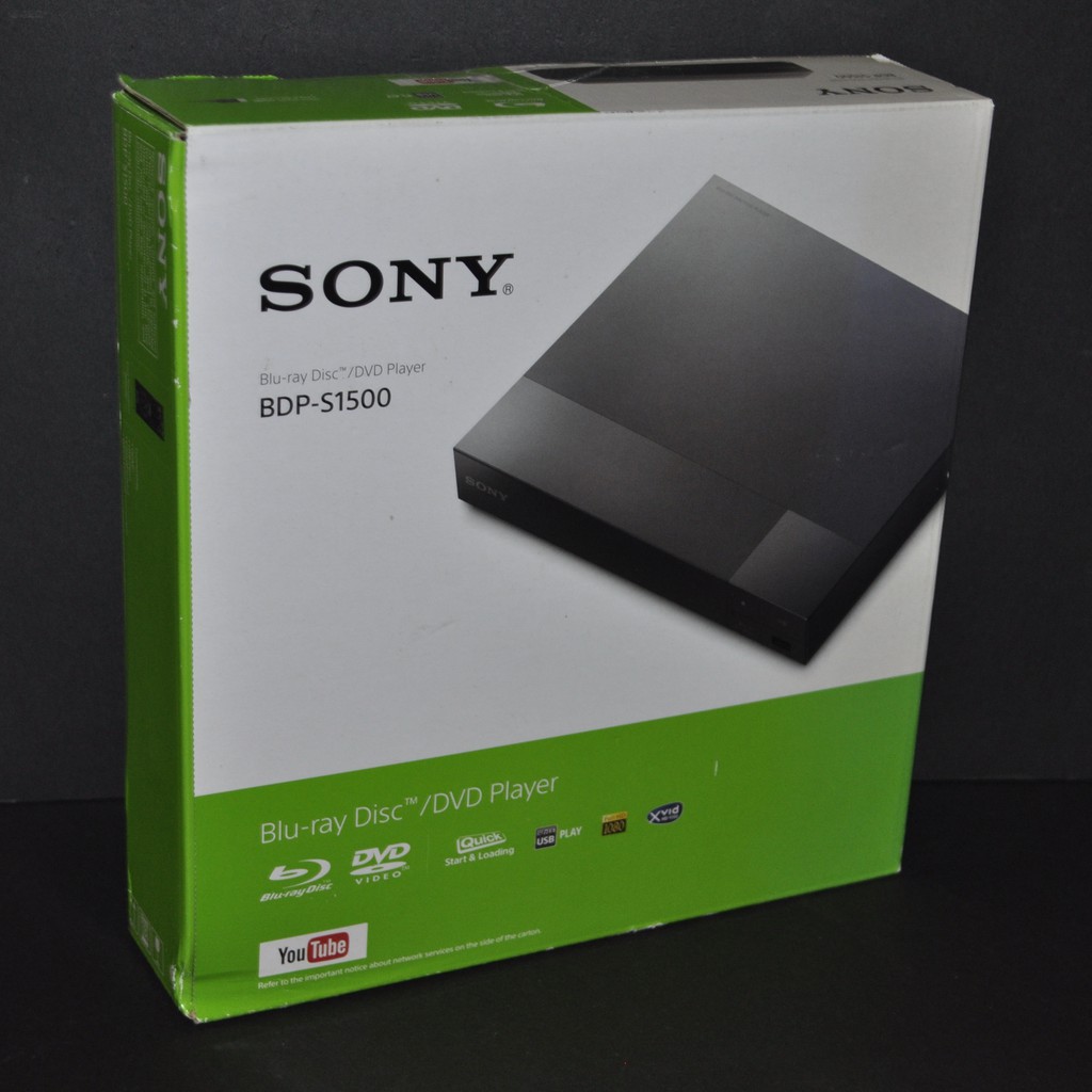 全新 SONY 藍光 / DVD 播放器 BDP-S1500 (Blu-ray Disk / DVD Player)