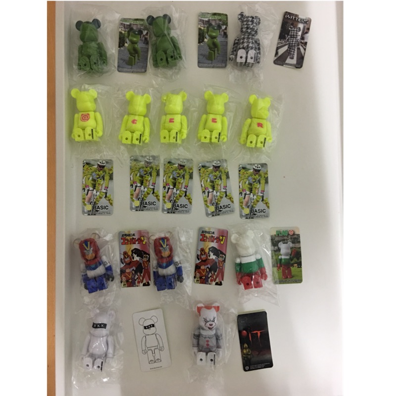 全新現貨 Be@rbrick 36代s36 代數熊 果凍 字母 圖騰 國旗 超電磁 IT 小丑 隱藏 1/192 XXX