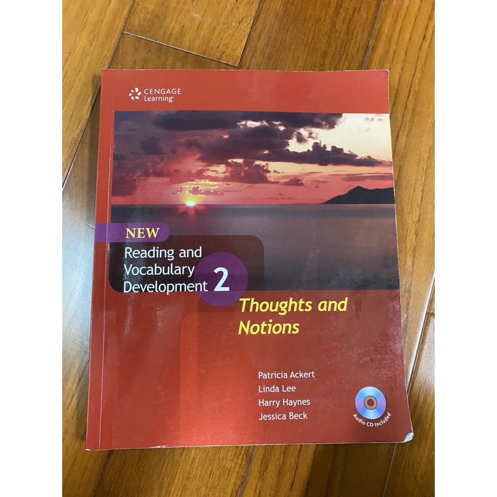 Reading and Vocabulary Development 2  (Thoughts and Notions)