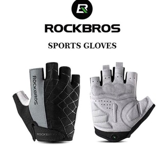 Rockbros S109GR 自行車手套半指自行車手套
