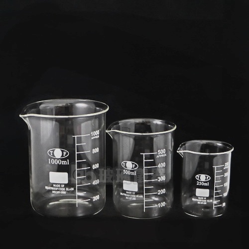 [Lab]低型燒杯10ml～1000ml實驗燒杯 刻度具嘴燒杯 錐形燒杯 高型燒杯(本賣場滿100元不含運費，才有出貨)