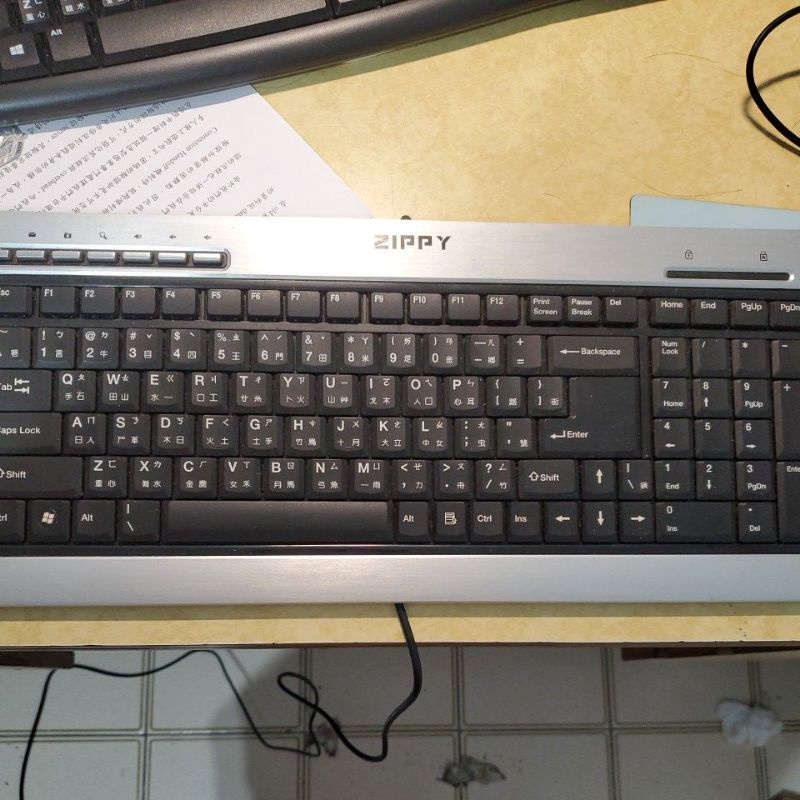 ZIPPY WK-729 超薄鋁合金鍵盤