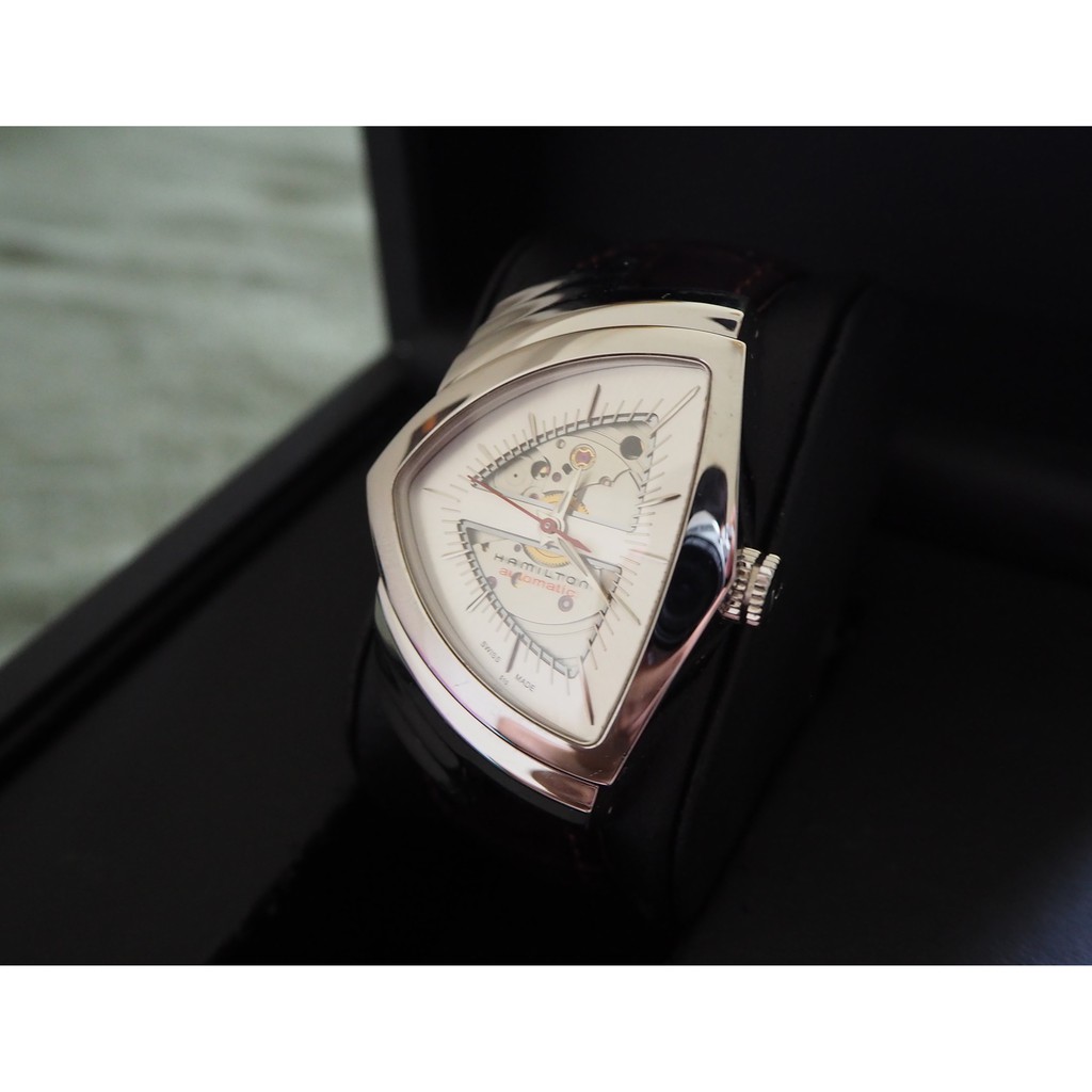 Hamilton ventura-auto H24515551 貓王時尚腕錶