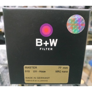 【玖華攝影器材】B+W 77mm MASTER 010 MRC nano UV-Haze 數位多層膜保護鏡 捷新公司貨