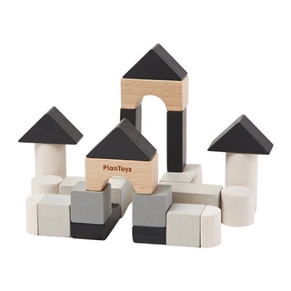 ☻ Plantoys 迷你木質城堡積木/迷你疊疊樂遊戲/迷你木質3D積木組