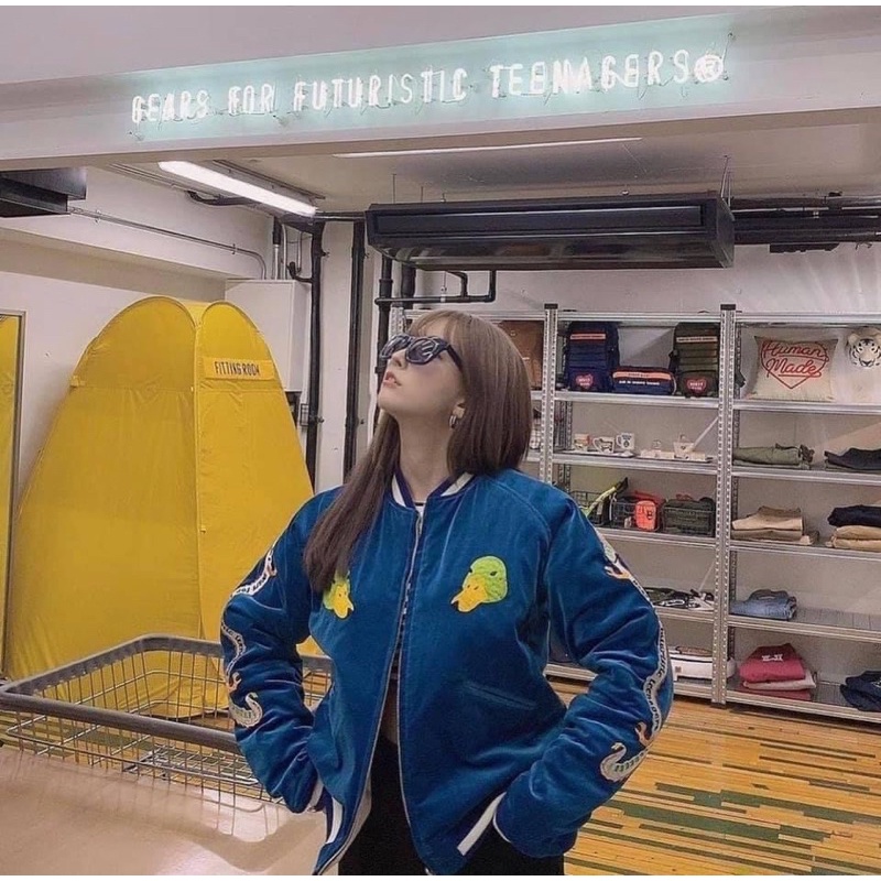 無料配達 HUMAN MADE YOKOSUKA リバーシブル ジャケット ”ブルー